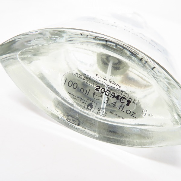 実際に弊社で買取させて頂いた【難有り】BVLGARI/ブルガリ POUR HOMME/プールオム オードトワレ 100mlの画像 2枚目