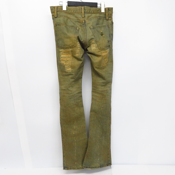 実際に弊社で買取させて頂いたIF SIX WAS NINE/イフシックスワズナイン 加工デニムパンツ MUD MAX/SBCM 351DK/28の画像 1枚目