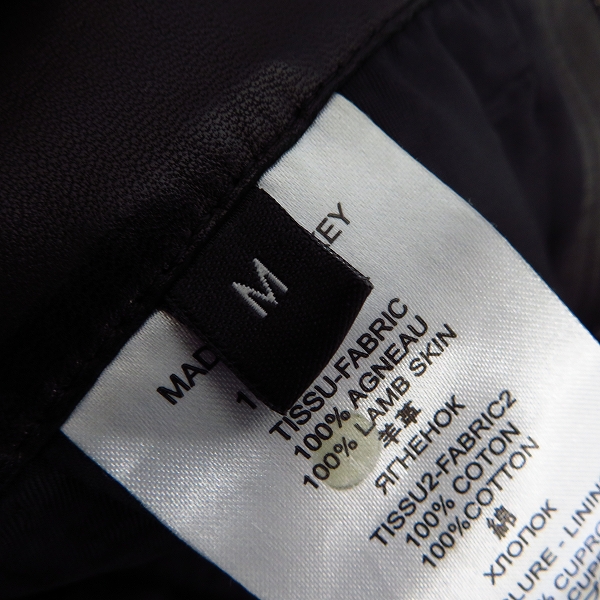 実際に弊社で買取させて頂いたGIVENCHY/ジバンシィ 13SS レザー切替 ハーフパンツ/Mの画像 3枚目