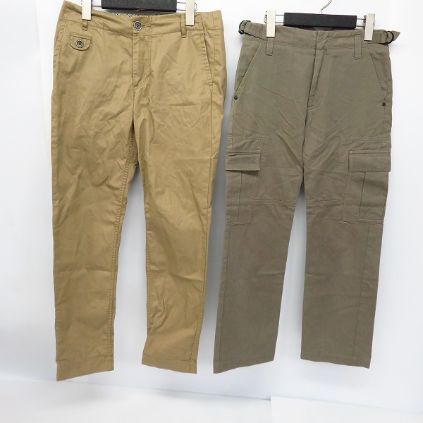実際に弊社で買取させて頂いたBURBERRY BLUE LABEL/バーバリーブルーレーベル COMPTOIR DES COTONNIERS/コントワーデコトニエ パンツ 2点セット