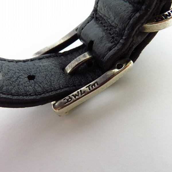 実際に弊社で買取させて頂いたBILL WALL LEATHER/ビルウォールレザー レザー ブレスレットの画像 3枚目