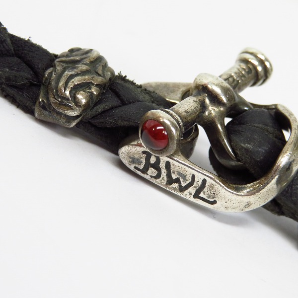 実際に弊社で買取させて頂いたBWL/ビルウォールレザー マリブクロス ペンダントｗ/Tバー&ミュージシャンレザーネックレス ネックレスの画像 5枚目