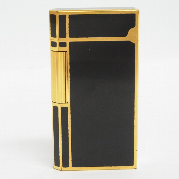 実際に弊社で買取させて頂いたCARAN d'ACHE/カランダッシュ ガスライター ブラック×ゴールドの画像 1枚目