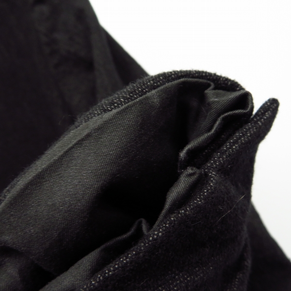 実際に弊社で買取させて頂いたBACKLASH/バックラッシュ リネンウール製品染め テーラードジャケット 1459-03 Size：Mの画像 6枚目