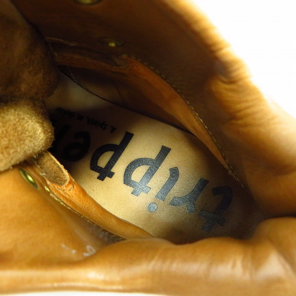 実際に弊社で買取させて頂いたtrippen/トリッペン レースアップ ショート ブーツ/36の画像 4枚目