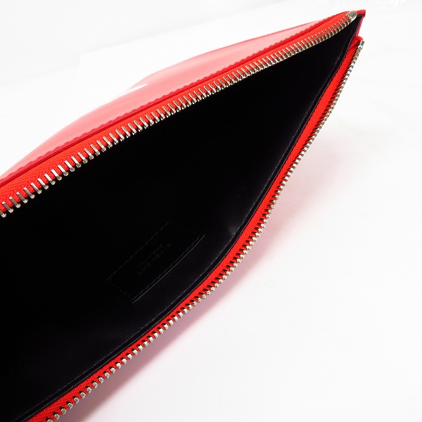 実際に弊社で買取させて頂いたGIVENCHY/ジバンシー ロゴ レザー クラッチバッグ/ハンドバッグの画像 3枚目