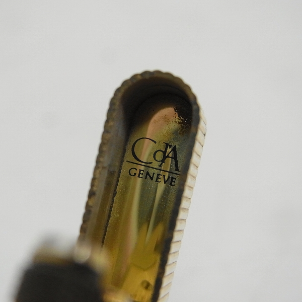 実際に弊社で買取させて頂いたCARAN d'ACHE/カランダッシュ ガスライター ストライプ ゴールドの画像 6枚目