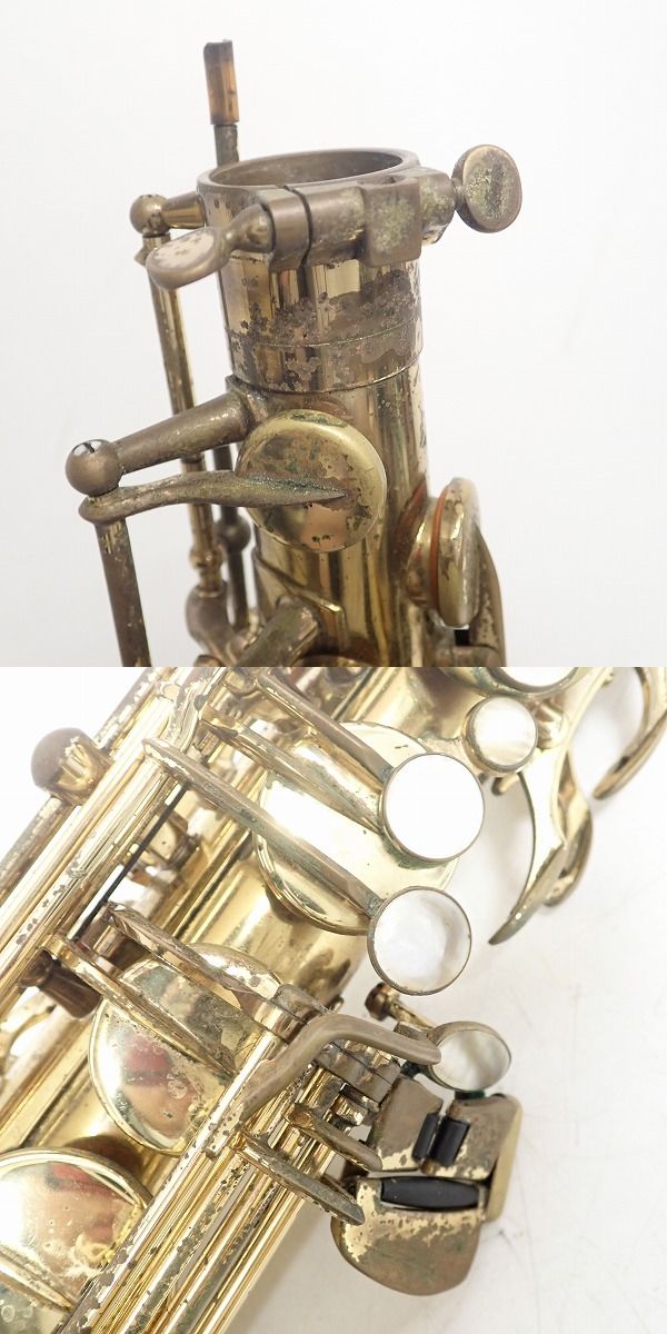 実際に弊社で買取させて頂いた★H.SELMER/セルマー Super Action 80 Serie II テナーサックス ソフトケース付きの画像 7枚目