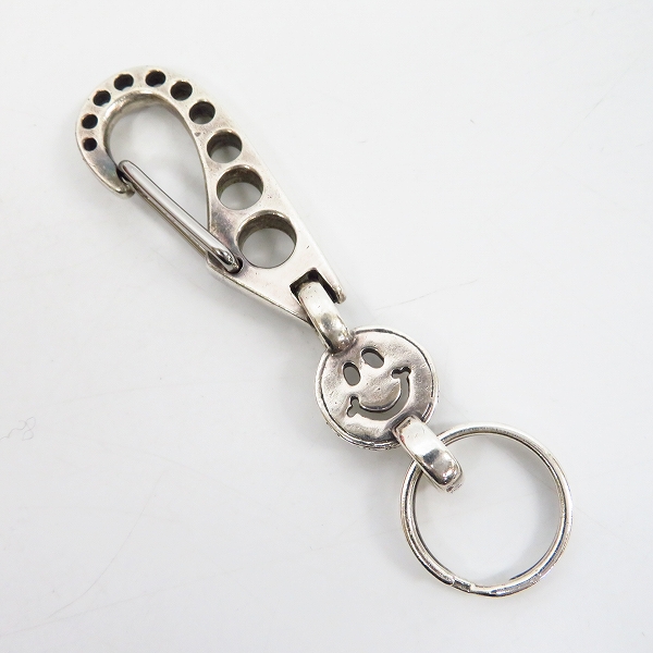 実際に弊社で買取させて頂いたBWL/Bill Wall Leather/ビルウォールレザー 2000 クリップｗ/ハッピーフェイス キーチェーン KC775の画像 1枚目