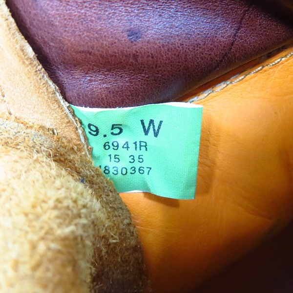 実際に弊社で買取させて頂いたTimberland/ティンバーランド 40周年記念モデル 6インチ プレミアムブーツ 9.5Wの画像 5枚目