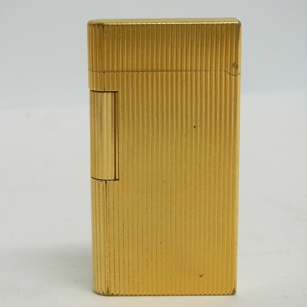 実際に弊社で買取させて頂いたCARAN d'ACHE/カランダッシュ ガスライター ストライプ ゴールドの画像 1枚目