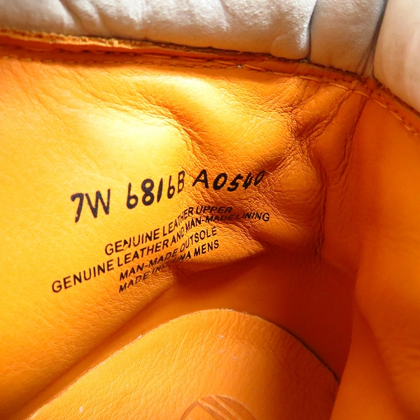 実際に弊社で買取させて頂いたTimberland/ティンバーランド Icon 6 inch Premium Boot/アイコン 6インチ ブーツ 6816B A0540/7Wの画像 5枚目