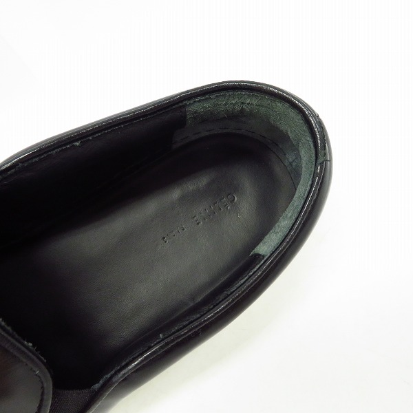 実際に弊社で買取させて頂いたCELINE/セリーヌ スリッポン/レザースニーカー/ブラック/38の画像 4枚目
