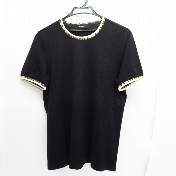 実際に弊社で買取させて頂いたGIVENCHY/ジバンシィ 11SS 部分レオパード カットソー/Tシャツ/M