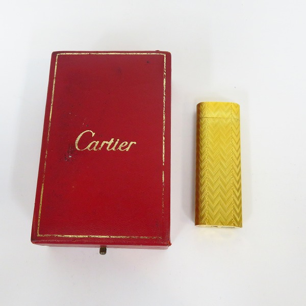 実際に弊社で買取させて頂いたCartier/カルティエ ローラー ガスライター ゴールドの画像 6枚目