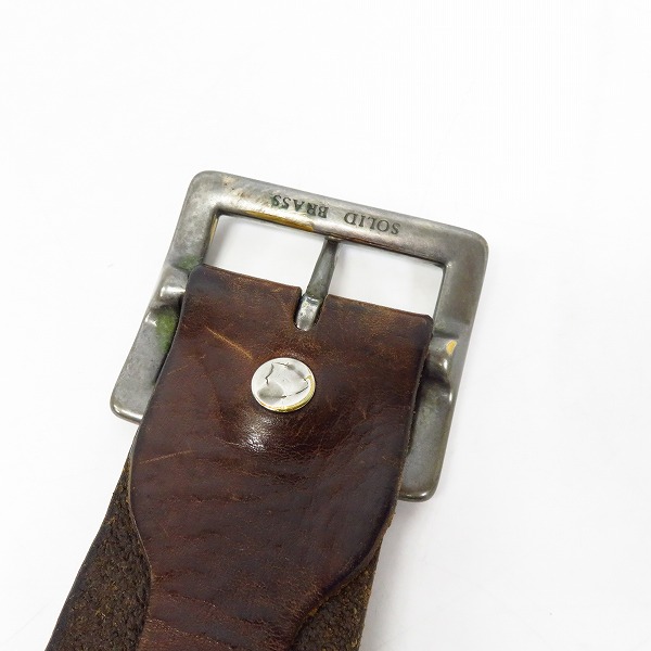 実際に弊社で買取させて頂いたHTC/エイチティーシー ピーナッツ/フラワー スタッズベルトの画像 2枚目