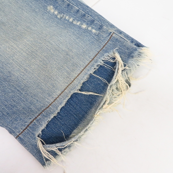 実際に弊社で買取させて頂いたIF SIX WAS NINE/イフシックスワズナイン ハーフ デニムパンツ MUD MAX BEAR/1/2/351DK/30の画像 5枚目