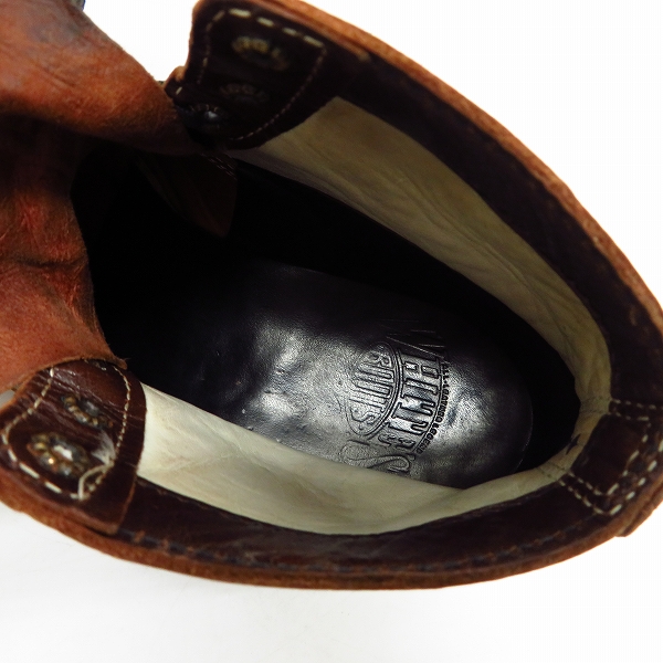 実際に弊社で買取させて頂いたWHITE’S BOOTS/ホワイツブーツ セミドレス レースアップブーツの画像 4枚目