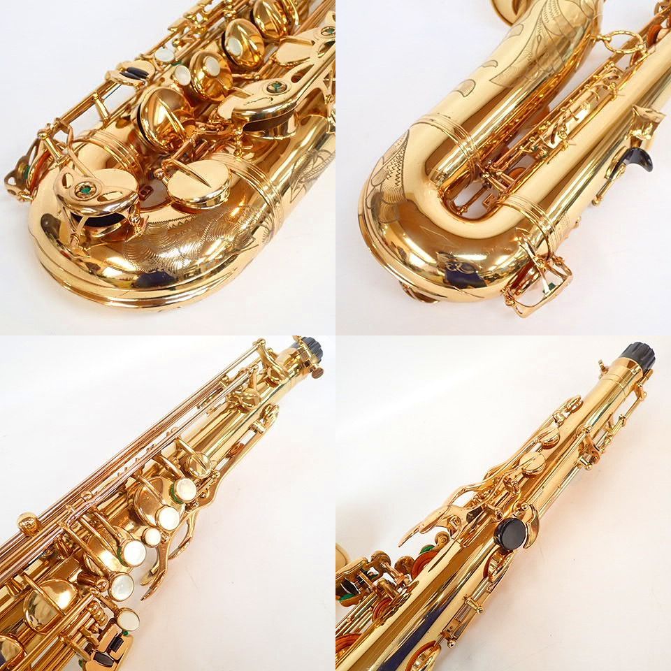 実際に弊社で買取させて頂いた★SELMER/セルマー フラセル MARK VI/マーク6 テナーサックス 彫刻有り 14万台 ハードケース付きの画像 4枚目