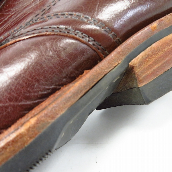 実際に弊社で買取させて頂いたWHITE’S BOOTS/ホワイツブーツ セミドレス レースアップブーツの画像 5枚目