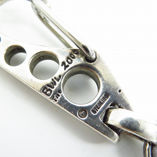 実際に弊社で買取させて頂いたBWL/Bill Wall Leather/ビルウォールレザー 2000 クリップｗ/ハッピーフェイス キーチェーン KC775の画像 2枚目