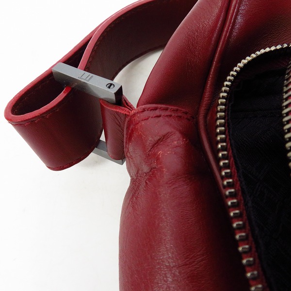 実際に弊社で買取させて頂いたdunhill/ダンヒル レザー ショルダーバッグの画像 6枚目