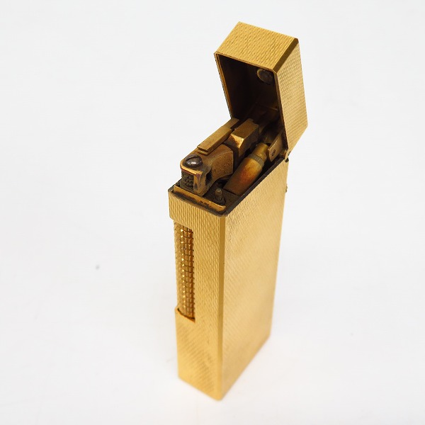 実際に弊社で買取させて頂いたdunhill/ダンヒル スリム ローラー ガスライター ゴールドの画像 3枚目