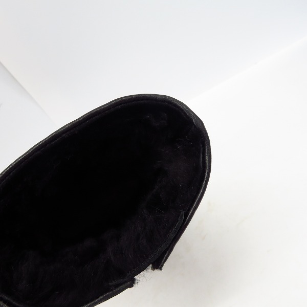 実際に弊社で買取させて頂いたJimmy Choo/ジミーチュウ レザーエンジニアブーツ/37.5の画像 4枚目