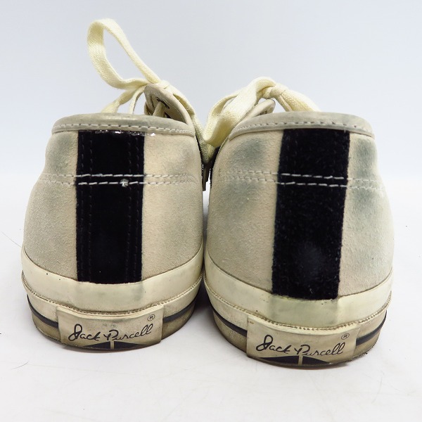 実際に弊社で買取させて頂いたCONVERSE×john varvatos/コンバース×ジョンバルベイトス JACK PURCELL スウェードスニーカー 1K721/28の画像 1枚目