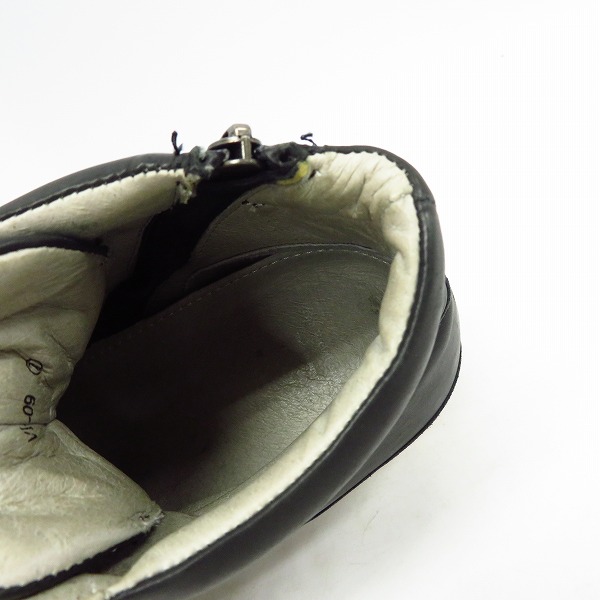 実際に弊社で買取させて頂いたThe Viridi-anne/ヴィリジアン 16SS ミッドカット レザースニーカー VI2561-09/2の画像 4枚目