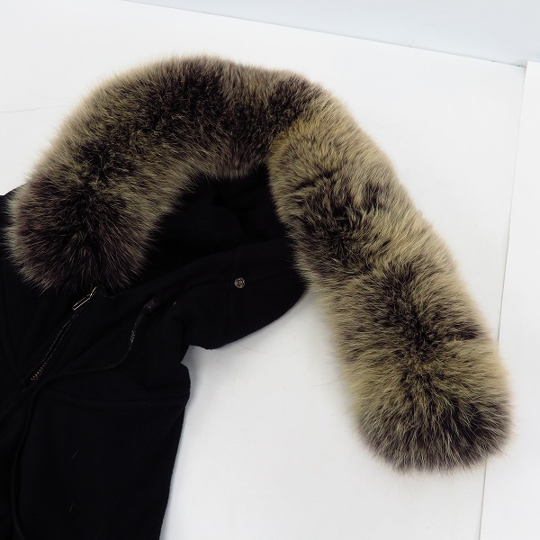 実際に弊社で買取させて頂いたif six was nine/イフシックスワズナイン ファー付きジップアップパーカー/1の画像 8枚目