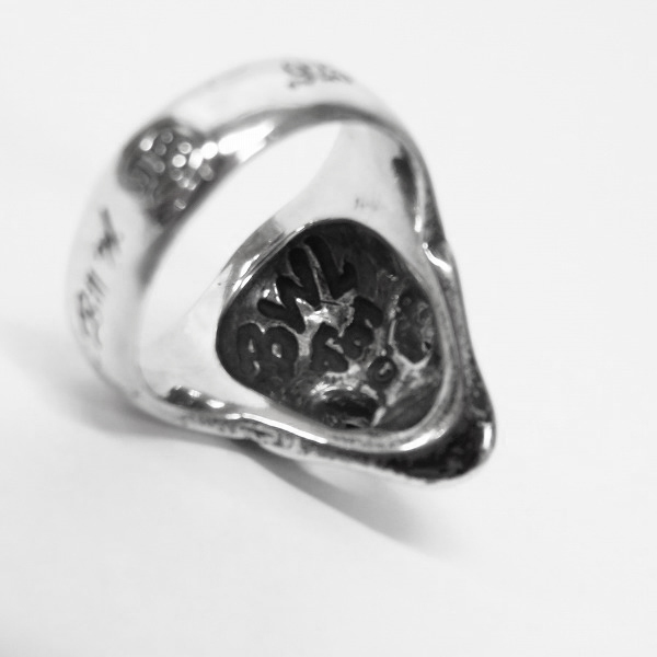 実際に弊社で買取させて頂いたBILL WALL LEATHER/BWL/ビルウォールレザー グッドラックスカル リング/15.5号の画像 5枚目