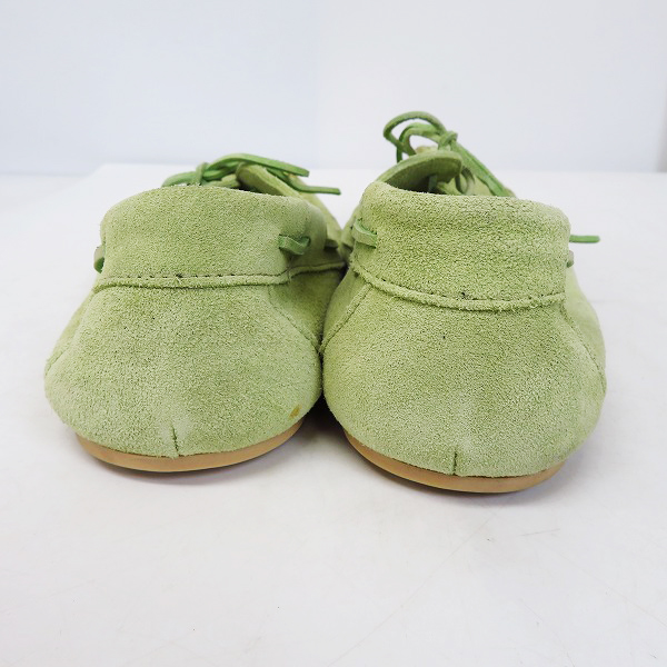 実際に弊社で買取させて頂いたARMANI JEANS/アルマーニジーンズ モカシン イーグルプレート スウェードレザー デッキシューズ/42の画像 1枚目