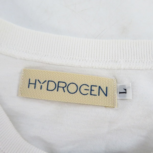実際に弊社で買取させて頂いたHYDROGEN/ハイドロゲン ロゴプリントTシャツ Lの画像 2枚目