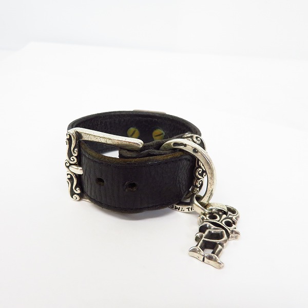 実際に弊社で買取させて頂いたBILL WALL LEATHER/ビルウォールレザー レザー ブレスレットの画像 1枚目