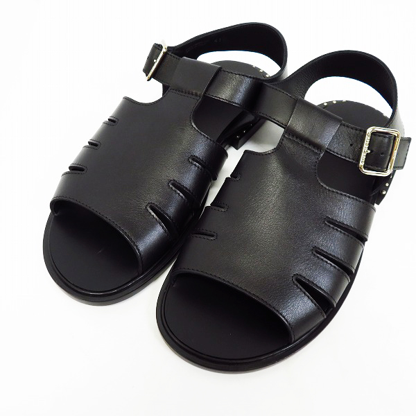実際に弊社で買取させて頂いたGIVENCHY/ジバンシィ レザー サンダル BM08186954 001/41