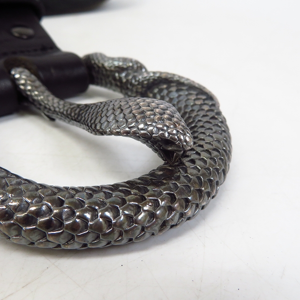 実際に弊社で買取させて頂いたIF SIX WAS NINE/イフシックスワズナイン COBRA BELT-2 コブラ ベルト LE-CBRの画像 3枚目