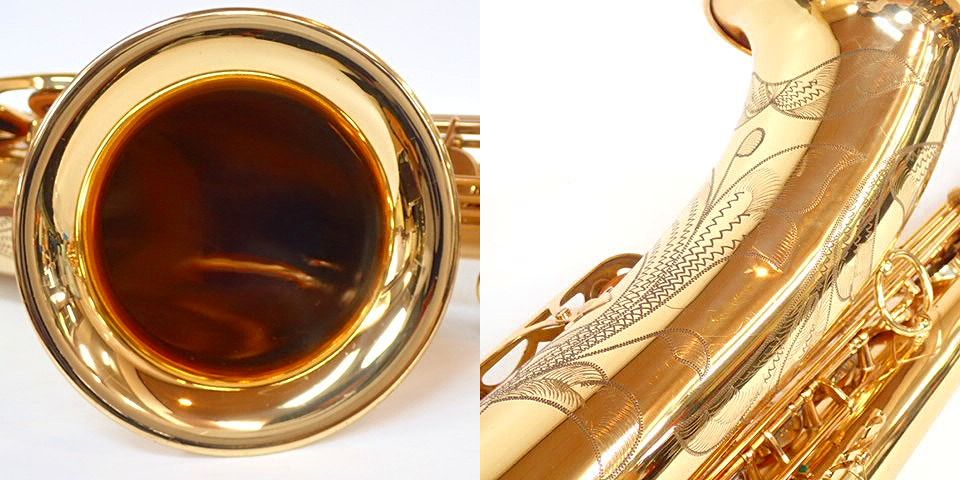 実際に弊社で買取させて頂いた★SELMER/セルマー フラセル MARK VI/マーク6 テナーサックス 彫刻有り 14万台 ハードケース付きの画像 2枚目