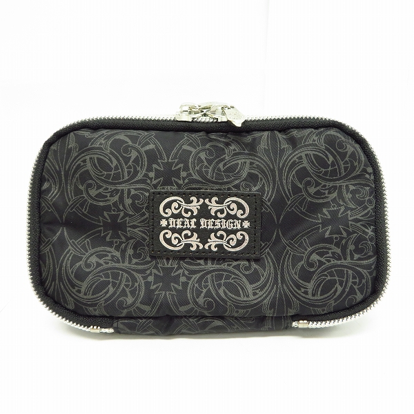 実際に弊社で買取させて頂いたDEAL DESIGN/ディールデザイン 総柄 ナイロン アクセサリーポーチ/ケース