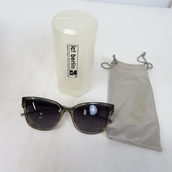 実際に弊社で買取させて頂いたic! berlin/アイシーベルリン starbust 度入り サングラス/アイウェアの画像 9枚目