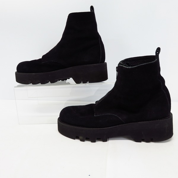 実際に弊社で買取させて頂いたLAD MUSICIAN/ラッドミュージシャン 牛革 スクエアードコンバットブーツ 2116-912/42の画像 3枚目