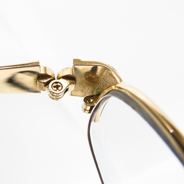 実際に弊社で買取させて頂いたBVLGARI/ブルガリ アイウェア/メガネフレーム 度入り 482の画像 7枚目