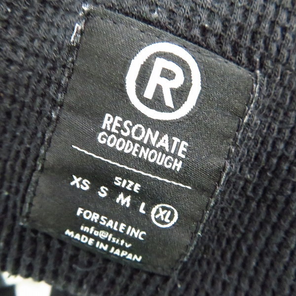 実際に弊社で買取させて頂いたGOODENOUGH/グッドイナフ ボーダー柄 リバーシブル ロングスリーブ/長袖 カットソー 2点セットの画像 4枚目