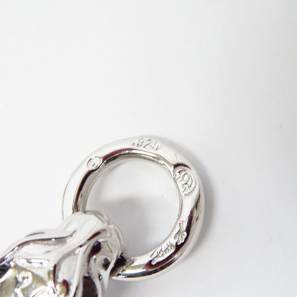 実際に弊社で買取させて頂いたBWL/ビルウォールレザー パンサー ペンダント トップ/Tバー ルビーパヴェ の画像 3枚目