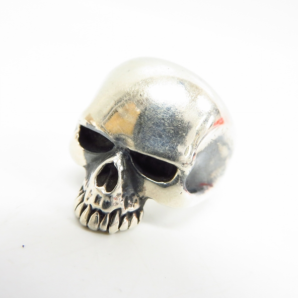 実際に弊社で買取させて頂いたCRAZY PIG/クレイジーピッグ スモール エビル スカルリング 16号