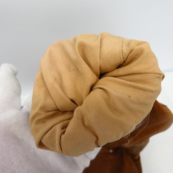 実際に弊社で買取させて頂いたBACKLASH/バックラッシュ 牛革/ドイツカーフ製品染め シングルライダースジャケット 1221-01/Mの画像 6枚目