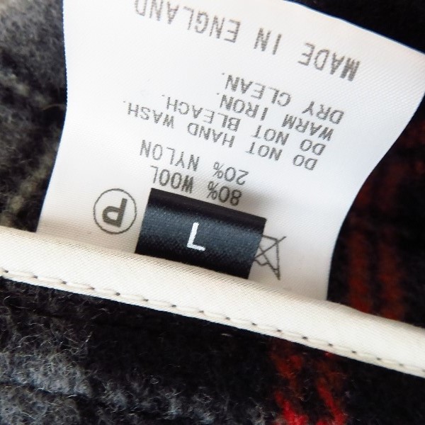 実際に弊社で買取させて頂いたGloverall×FACTOTUM/グローバーオール×ファクトタム 英国製 ダッフルコート/Lの画像 7枚目