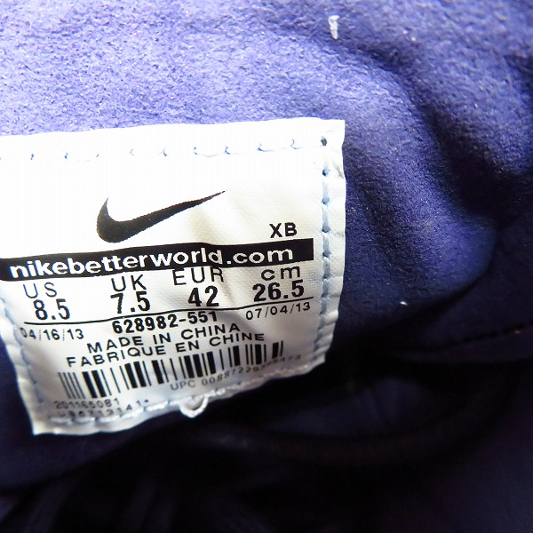 実際に弊社で買取させて頂いたNIKE×Fragment Design/ナイキ×フラグメントデザイン STEFAN JANOSKIFRA GMENT 628982-551/26.5の画像 5枚目