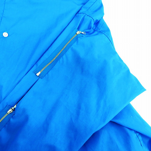 実際に弊社で買取させて頂いたHARE/ハレ ジップデザイン ビックシルエットシャツ Sの画像 6枚目