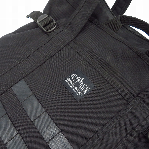 実際に弊社で買取させて頂いたManhattan Portage/マンハッタンポーテージ ブラックレーベル 2way リュック BLACK LABEL CHRYSTIEの画像 6枚目